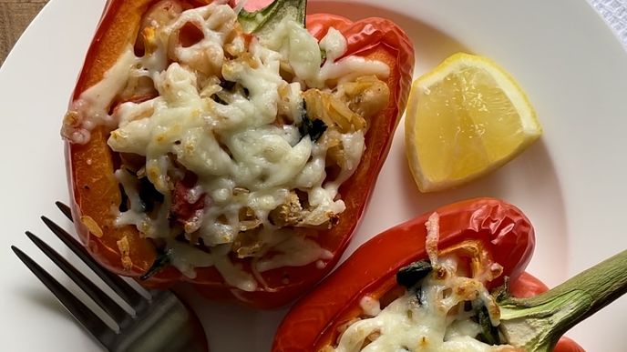 Image of PHA stuffed peppers