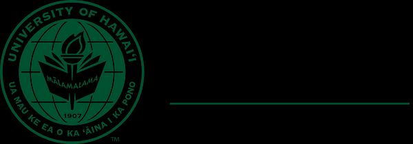 Logo for the University of Hawaii at Manoa, a participant in Partnership for a Healthier America's Healthier Campus Initiative. 