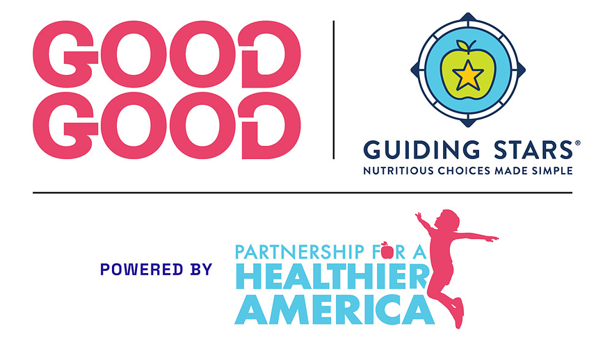 Good Good, PHA, and Guiding Stars logo lockup