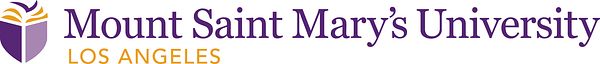 Logo for Mount Saint Mary's University in Los Angeles, a Partnership for a Healthier America partner. 