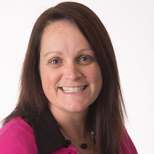 Headshot for Theresa Miller of Girls on the Run International. 