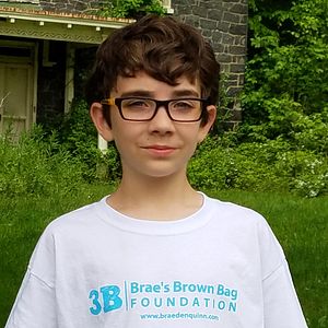 Headshot for Braeden Mannering, Founder of 3Bs: Braeden's Brown Bags. 