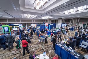 The Expo floor at Partnership for a Healthier America's 2016 Building a Healthier Future Summit. 