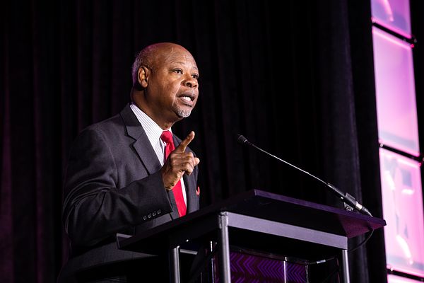 Dr. James R. Gavin III, MD, PhD speaking at PHA Summit