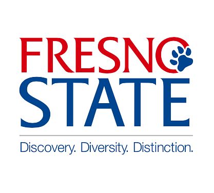 Logo for California State University, Fresno, a Partnership for a Healthier America partner participating in the Healthier Campus Initiative. 