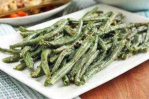 green beans with seasoning