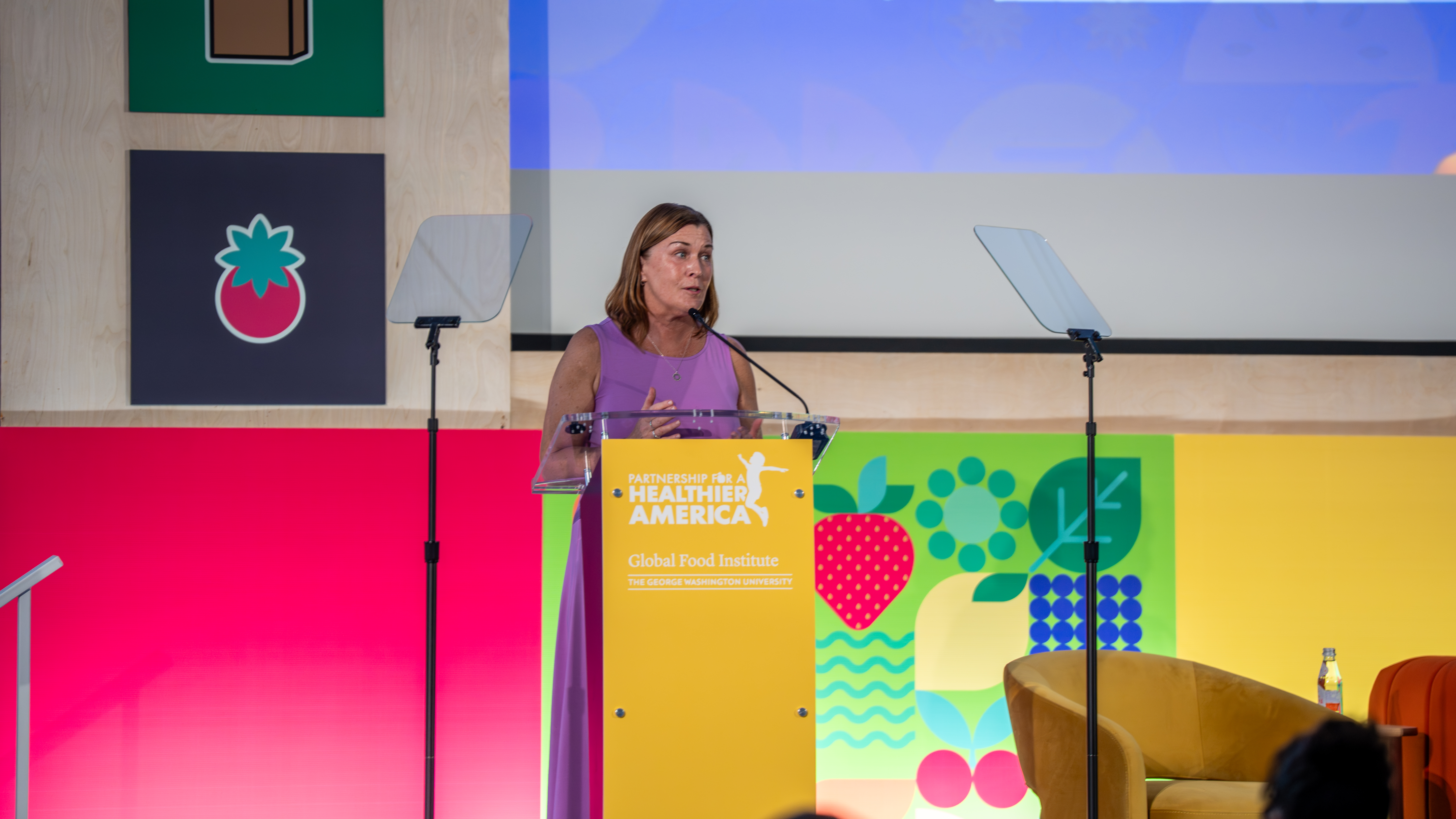 Noreen Springstead speaking at Good Food for All Summit 2026