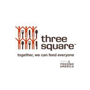 Logo for Three Square Food Bank, a Partnership for a Healthier America partner participating in the Food Assistance Partnership Program.