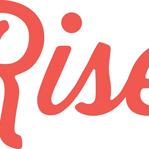 Logo for Partnership for a Healthier America (PHA) partner Rise. 