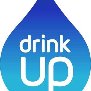 Water drop logo for Partnership for a Healthier America's Drink Up initiative. 
