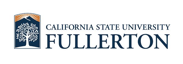 Logo for California State University Fullerton, a participant in Partnership for a Healthier America's Healthier Campus Initiative. 