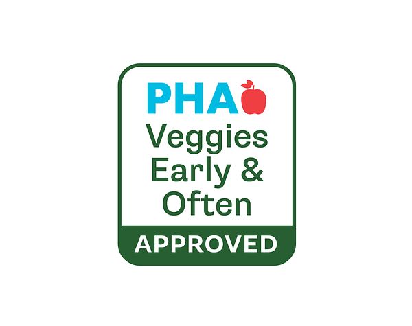 Updated Veggies Early & Often icon in vertical format