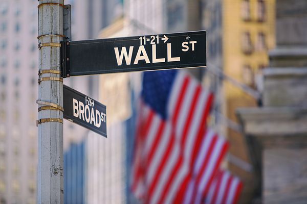 Image of Wall Street in New York City