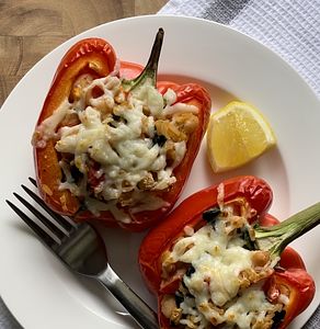Image of PHA stuffed peppers