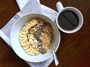 Image of what Amaris Bradley, PHA's dietitian and Partnerships Director, eats for breakfast. 