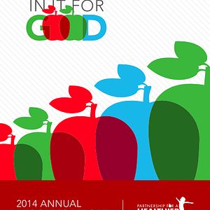 Cover for Partnership for a Healthier America's 2014 Progress Report.