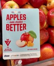 FNV ad with apples