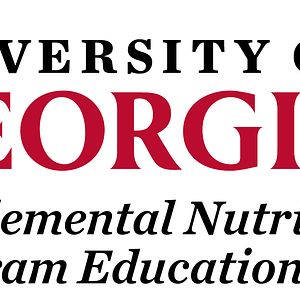 Logo for University of Georgia SNAP-Ed, a supporter of Partnership for a Healthier America's FNV initiative. 